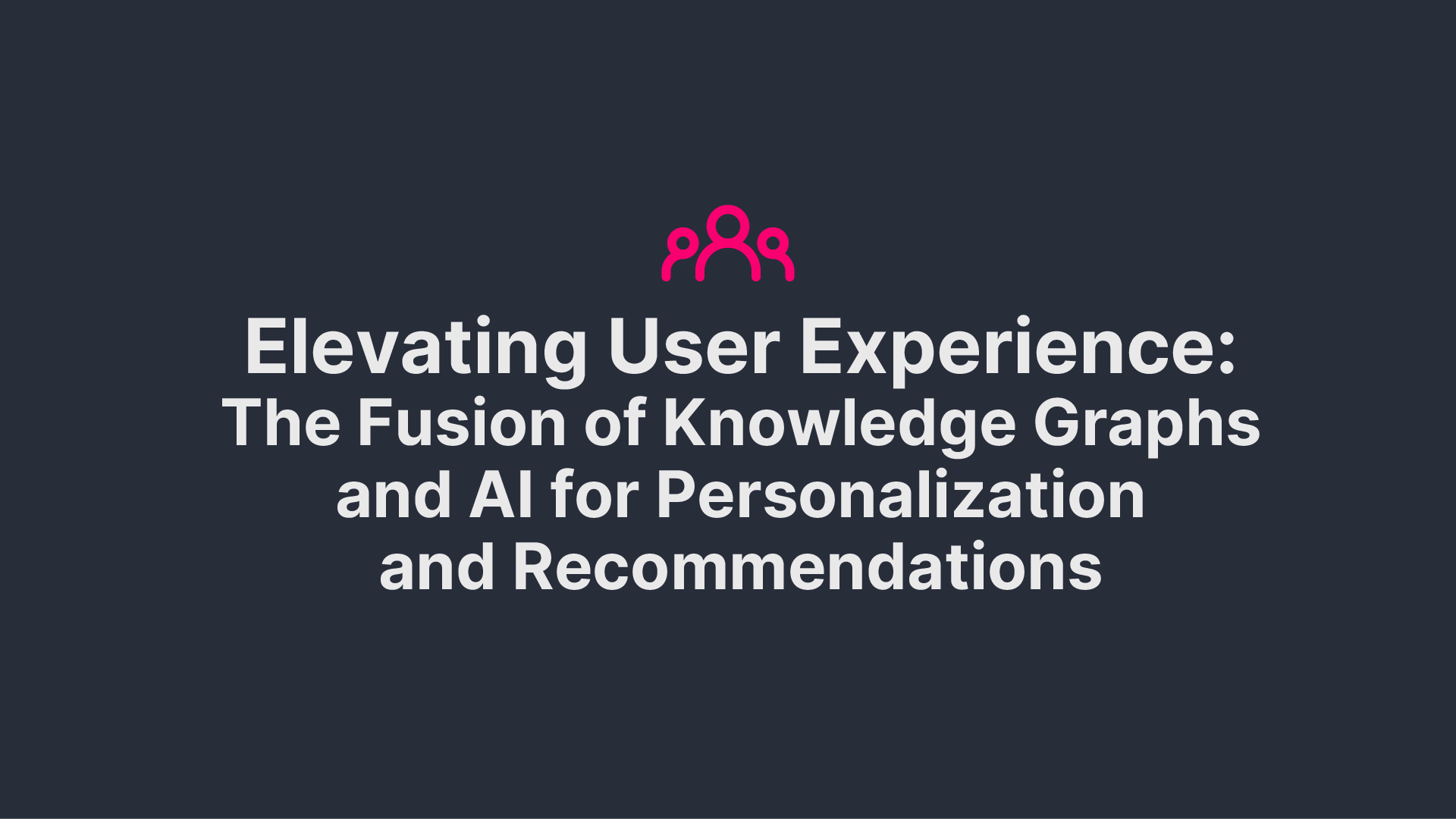 knowledge graphs and AI - Blog